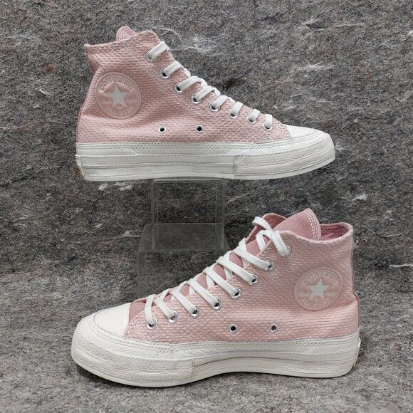 Converse Chuck 70 Logo-Patch Sneakers Women's Size 9 Pink Classic Retro - Picture 2 of 7